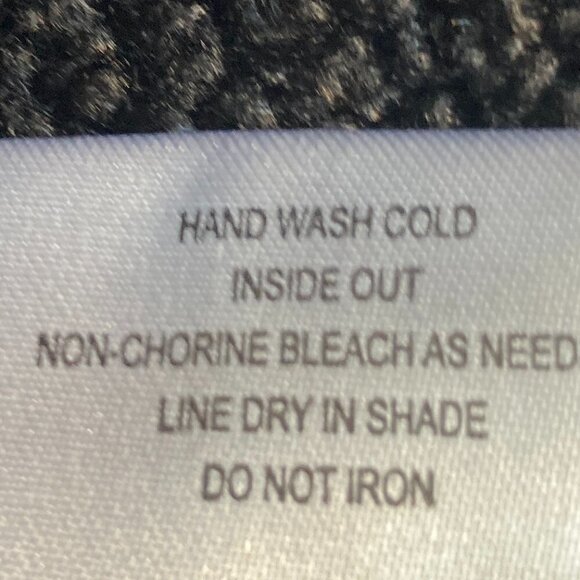 Vigoss SZ S NWT Black vegan suede leather sherpa open front moto jacket - Picture 13 of 13